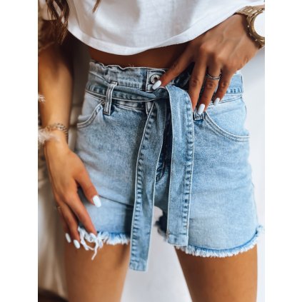 Dámské kraťasy džínové GELIS Dstreet SY0285 (Velikost S, Barva Modrá - světle)