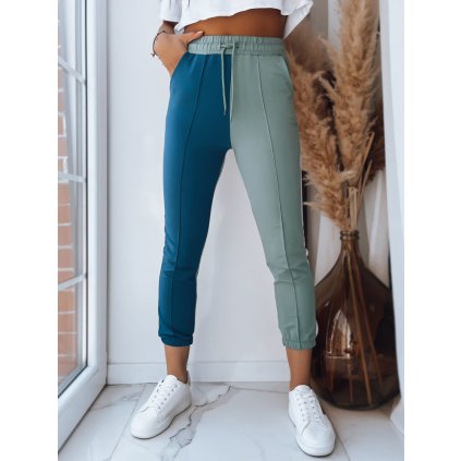 Dámské tepláky PASTELS Dstreet UY1485 (Velikost S, Barva Zelená - světle)