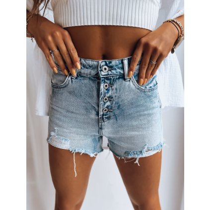 Dámské kraťasy džínové SANGRIA DSTREET SY0320 (Velikost S, Barva Modrá - světle)