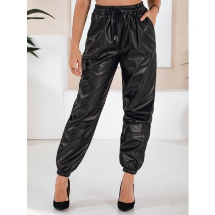 Dámské kalhoty voskované MAGIR DSTREET UY1683 (Velikost 36, Barva Černá)