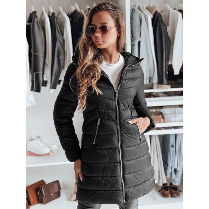 Dámská prošívaná bunda CLOUDY DSTREET TY3980 (Velikost S, Barva Černá)