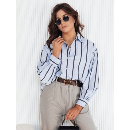 Elegantní dámská košile TENESI DSTREET DY0378 (Velikost S, Barva Modrá - světle)