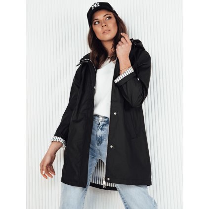 Dámská přechodová bunda KELION DSTREET TY4151 (Velikost S/M, Barva Černá)