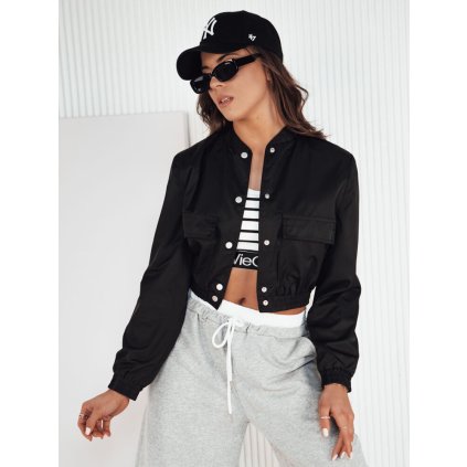 Dámská přechodová bunda KADYS DSTREET TY4186 (Velikost S/M, Barva Černá)