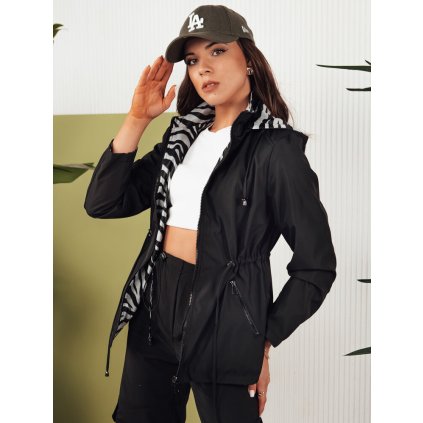 Dámská bunda parka CORMIS Barva černá DSTREET TY4267 (Velikost S, Barva Černá)