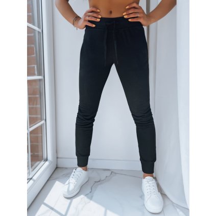 Dámské tepláky FITS černé UY0135z (Velikost S, Barva Černá)