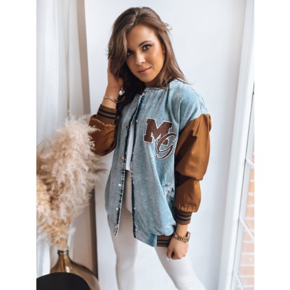 Dámská bunda MAGA modrá Dstreet TY3625 (Velikost S, Barva Modrá - světle)