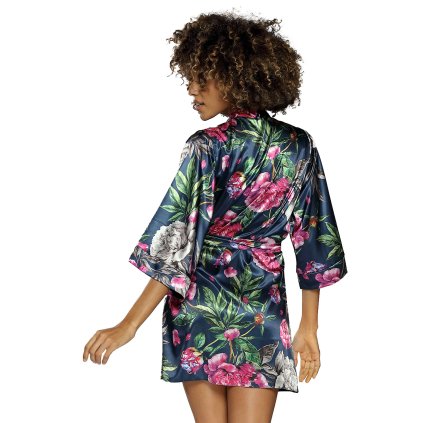 Dámský župan Dkaren DK-P-001 (Velikost L, Barva Modrá - tmavě)