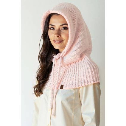 Dámská kapuce Vivisence 70110 (Velikost UNI, Barva Růžová)