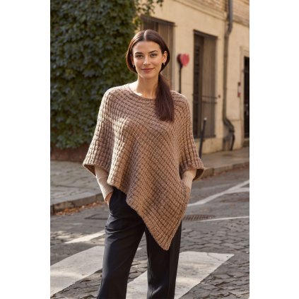 Pončo Vivisence 7110 (Velikost UNI, Barva Růžová)