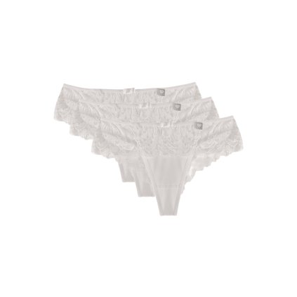 Tanga Wol-Bar Diamond 3503 3 pcs (Velikost M, Barva Červená)