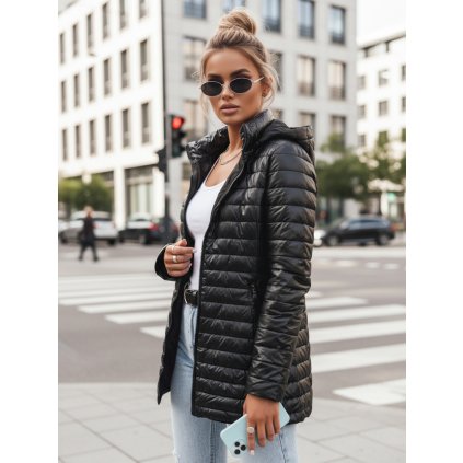 Dámská oboustranná bunda MOTOROMI Dstreet TY4848 (Velikost S, Barva Černá)