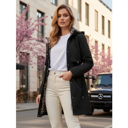 Dámská bunda FERISSA Dstreet TY4871 (Velikost S, Barva Černá)