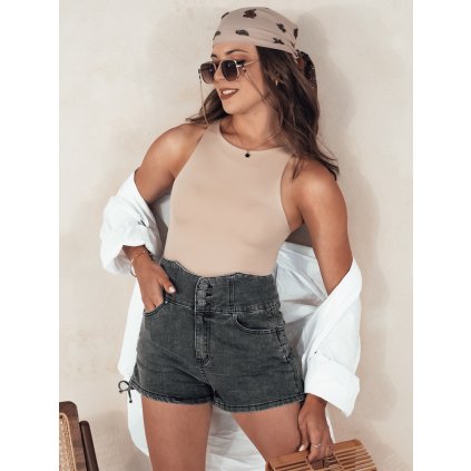 Dámské džínové šortky JEANLOVE Dstreet SY0377 (Velikost S, Barva Modrá - světle)