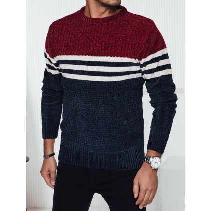 Pánský svetr Dstreet WX2229 (Velikost M, Barva Modrá - tmavě)