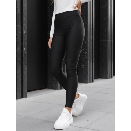 Dámské legíny Dstreet UY2730 (Velikost S, Barva Černá)