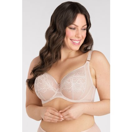 Podprsenka Gorsenia K855 Just Beige (Velikost 65G, Barva Béžová)