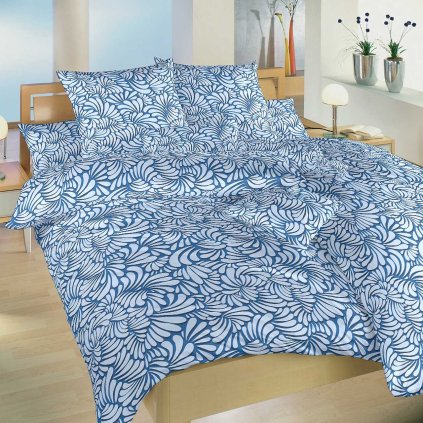 Povlečení bavlna Iluze 2 světle modrá (Varianta Povlečení bavlna Iluze 2 světle modrá 140x200, 70x90 cm)