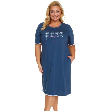 Dámská noční košile Doctor Nap TB.5366 (Velikost 2XL, Barva Růžová)