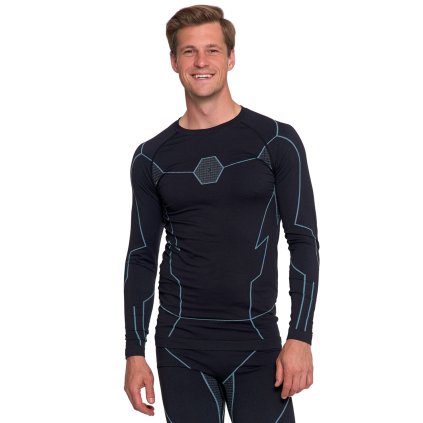 Pánské termo tričko Moraj KMT5000-001 (Velikost 2XL, Barva Modrá)