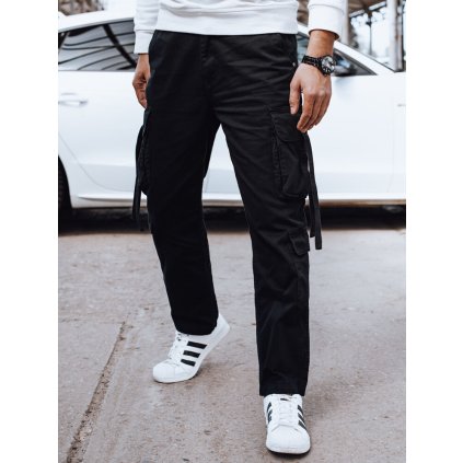 Pánské kalhoty Dstreet UX4325 (Velikost 28/42, Barva Černá)