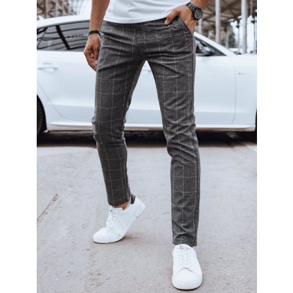 Pánské kalhoty Dstreet UX4396 (Velikost 32, Barva Šedá - tmavě)