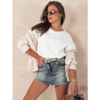 Dámské džínové šortky FASHIONFIT Dstreet SY0359 (Velikost S, Barva Modrá - světle)