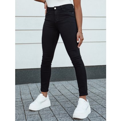 Dámské džíny slim fit ACORN Dstreet UY2156 (Velikost 28, Barva Černá)