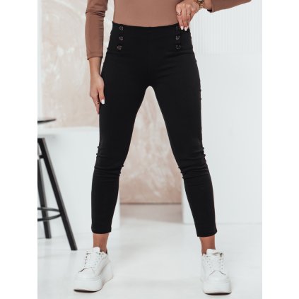 Dámské kalhoty MODSTORY Dstreet UY2178 (Velikost S/M, Barva Černá)