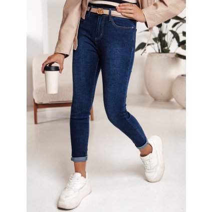 Dámské džíny FALERIS Dstreet UY2242 (Velikost 36, Barva Modrá - světle)