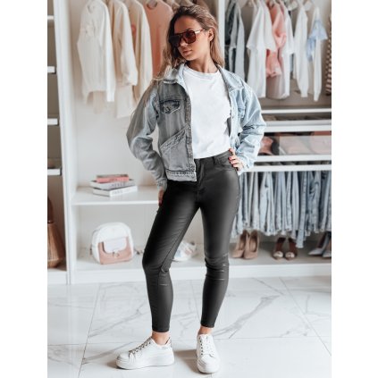 Dámské kalhoty BLACKVIBE Dstreet UY2253 (Velikost 36, Barva Černá)