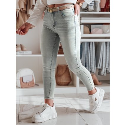 Dámské džíny skinny SKINNIUP Dstreet UY2324 (Velikost 28, Barva Modrá - světle)