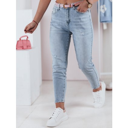 Dámské džíny skinny BLUEFLAIR Dstreet UY2347 (Velikost S, Barva Modrá - světle)