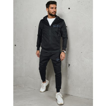 Dres męski czarny Dstreet AX0814 (Velikost M, Barva Černá)
