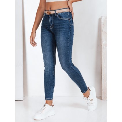 Dámské džíny SLIMZOME Dstreet UY2196 (Velikost 28, Barva Modrá - světle)