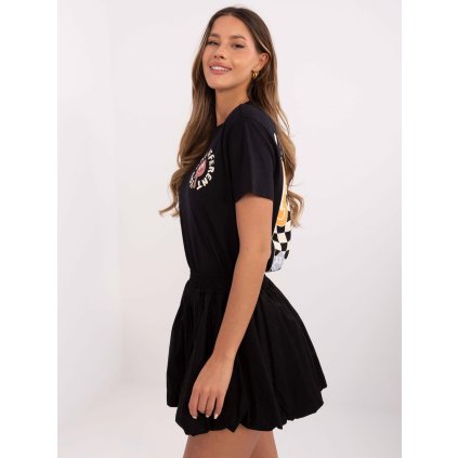 Tričko D12022AC02645E Sublevel (Barva Černá, Velikost XS)