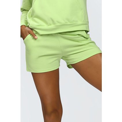 Dámské bavlněné šortky Dkaren Koko (Velikost S, Barva Béžová)