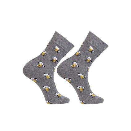 Ponožky Moraj CML350-075 (Velikost 39-42, Barva Šedá)