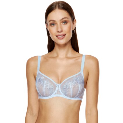 Podprsenka Gorteks Mable/B2 (Velikost 80B, Barva Modrá)