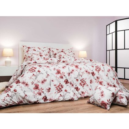 1629 5 povleceni kviti terracota na bilem dadka vracov1