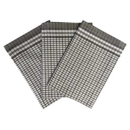 1953 3 kuchynske uterky 3ks bambus kostka mala seda dadka vracov