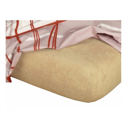 Froté prostěradlo opál (Rozměr 90x200x20 jednolůžko)