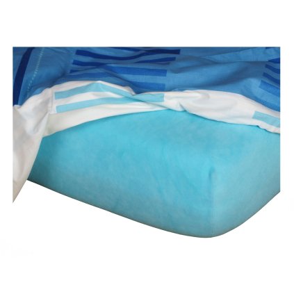 Dadka Jersey prostěradlo světlý tyrkys (Rozměr 90x200x20 jednolůžko)