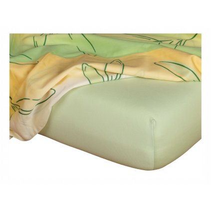 Dadka Jersey prostěradlo hrášek (Rozměr 90x200x20 jednolůžko)