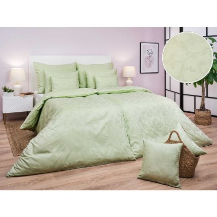 3459 damaskove povleceni rokoko zelene dadka vracov1