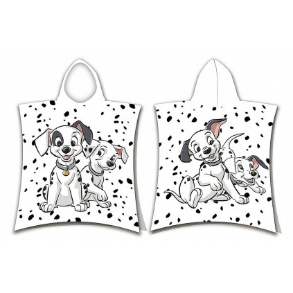 5667 3 101 dalmatians ponco