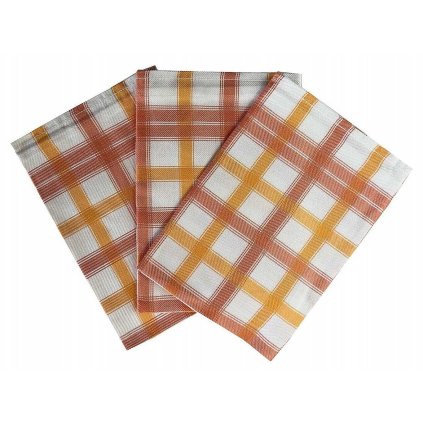 7029 kuchynske uterky kostka stredni oranzova3ks dadka vracov