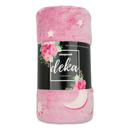 7614 4 hvezdy ruzove velke