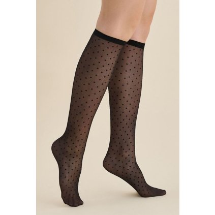 Silonkové podkolenky Gabriella Puntina Code 508 (Velikost UNI, Barva Černá)