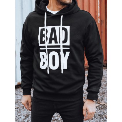 Pánská mikina s kapucí Dstreet BX5925 (Velikost M, Barva Černá)